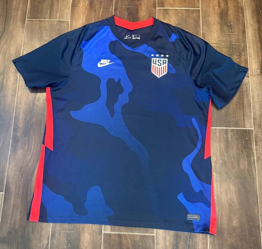 Nike USA Team Vaporknit Match Soccer Jersey Men's Medium CD0603-475 MSRP